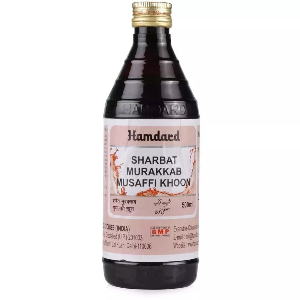 Hamdard Sharbat Murakkab Musaffi Khoon 500 ml Main Image