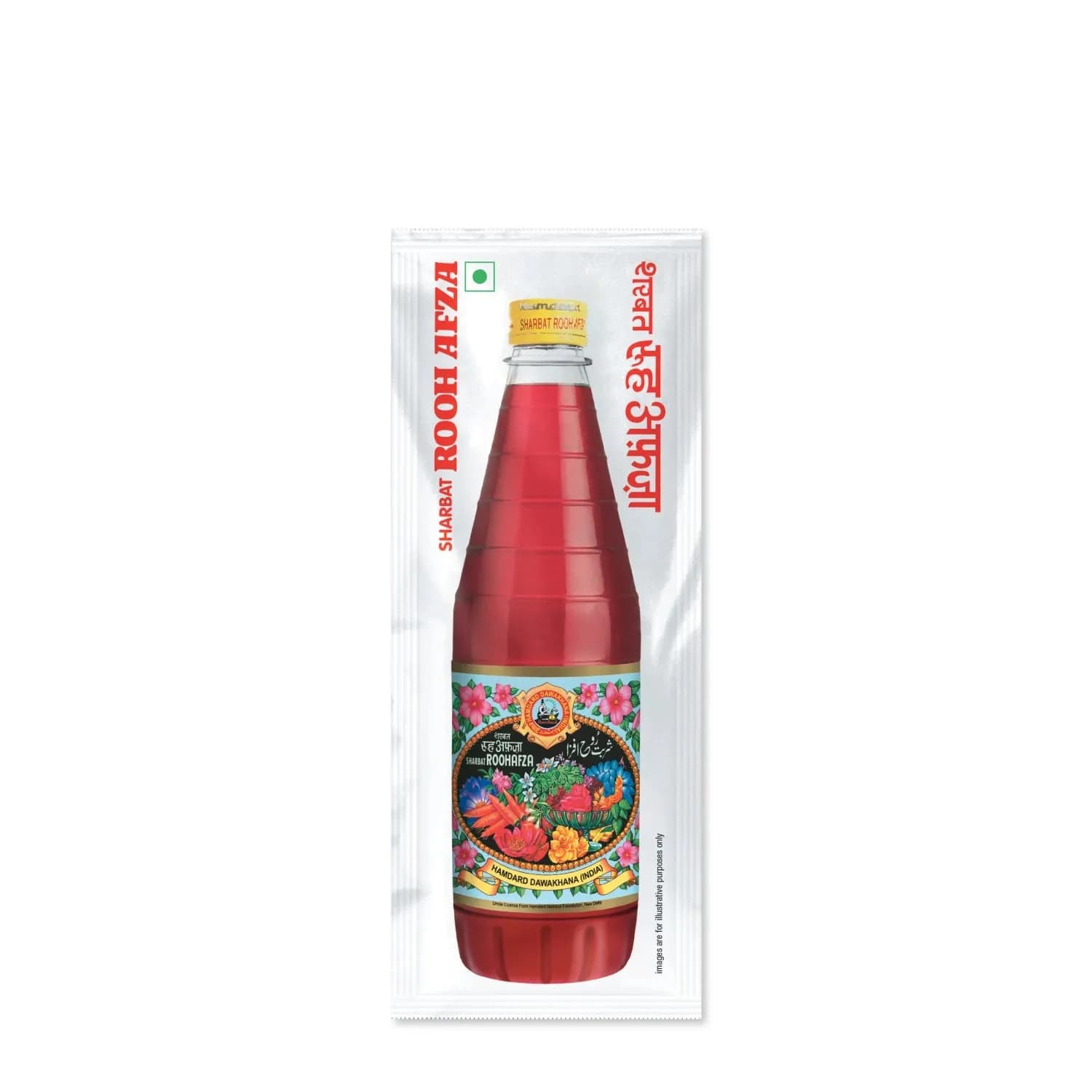 Hamdard Sharbat Rooh Afza Sachet 30 Ml ShopIndianProductsa