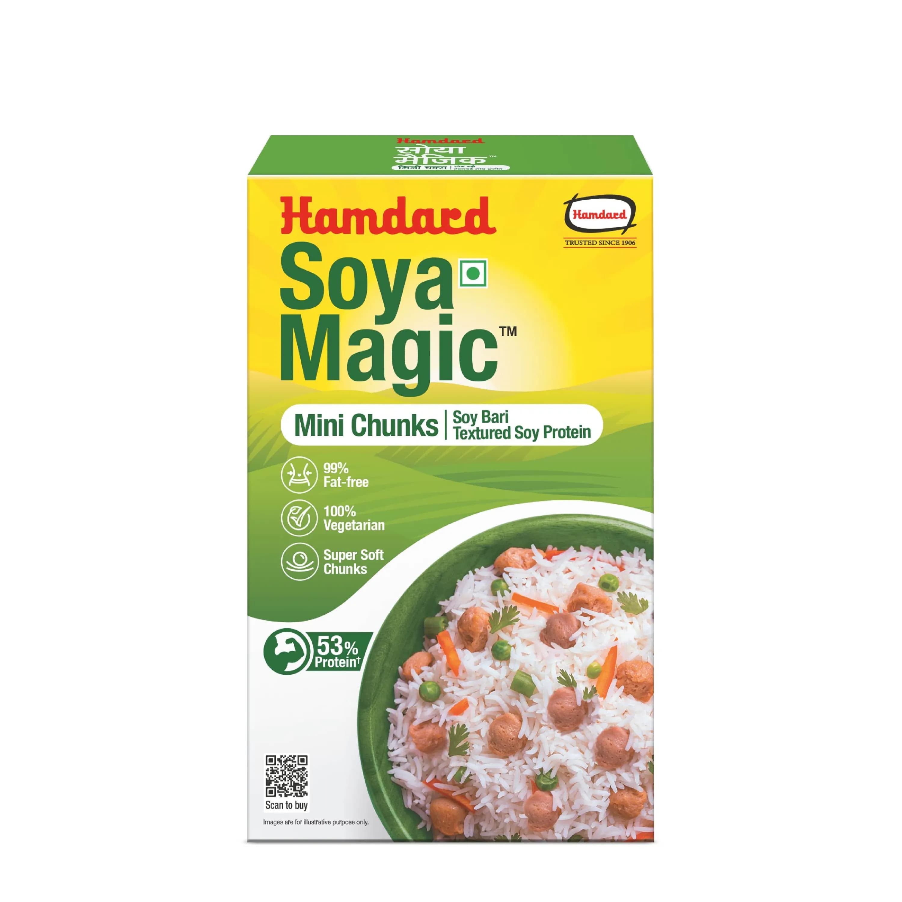 Hamdard Soya Magic Mini Chunks 200 G ShopIndianProductsa