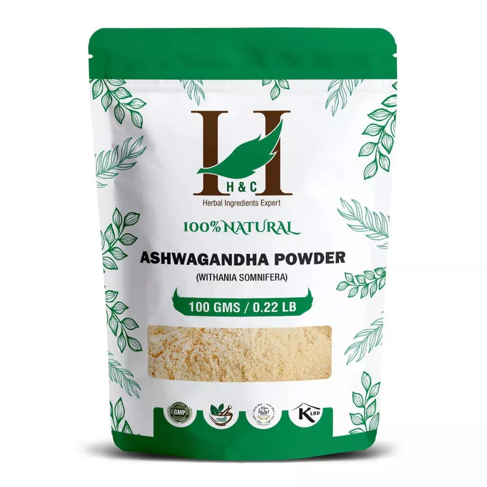 H&C Herbal Ashwagandha Powder 100 g Main Image