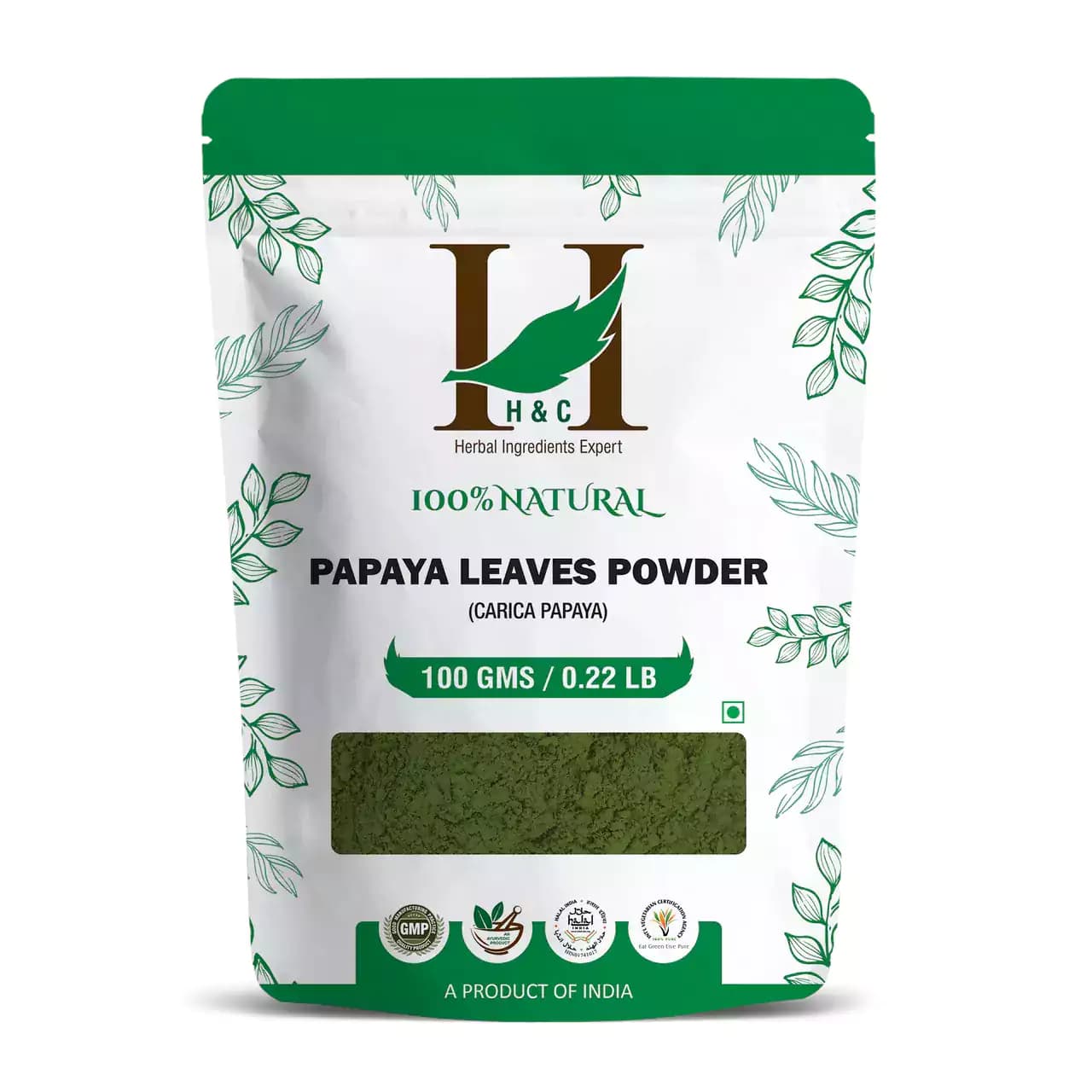H&C Herbal Papaya Leaves Powder 100 g Main Image