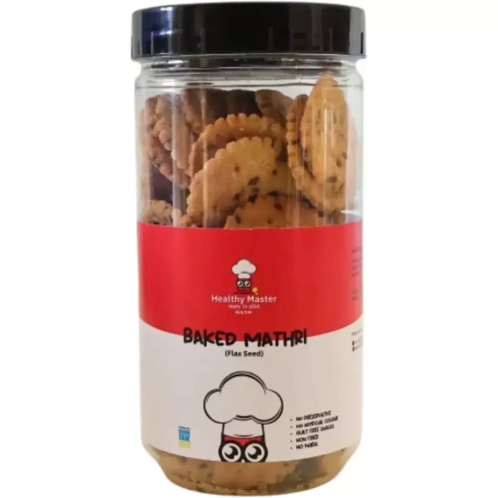 Healthy Master Baked Mathri Flax Seed Main Image
