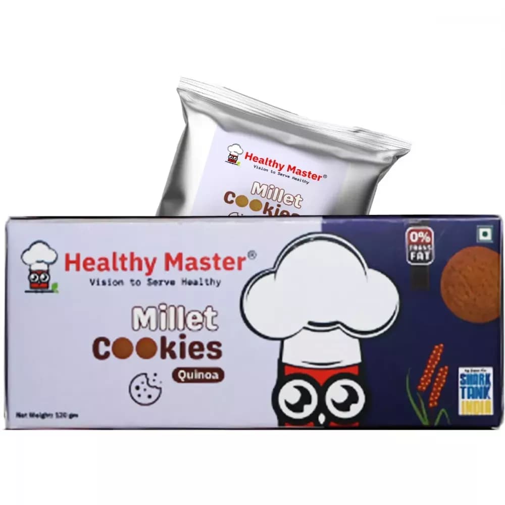 Healthy Master Millet Cookies Quinoa 120 g Main Image