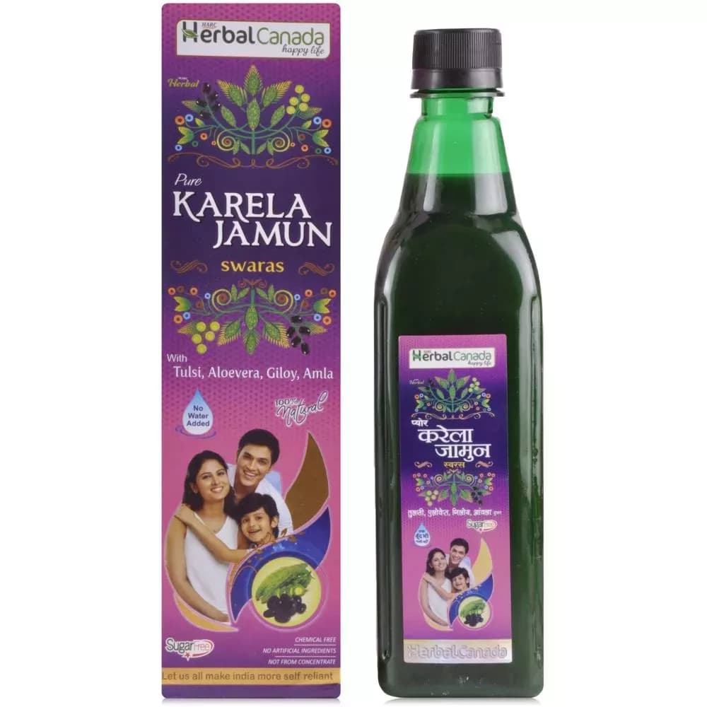 Herbal Canada Karela Jamun Swaras 500 ml Main Image