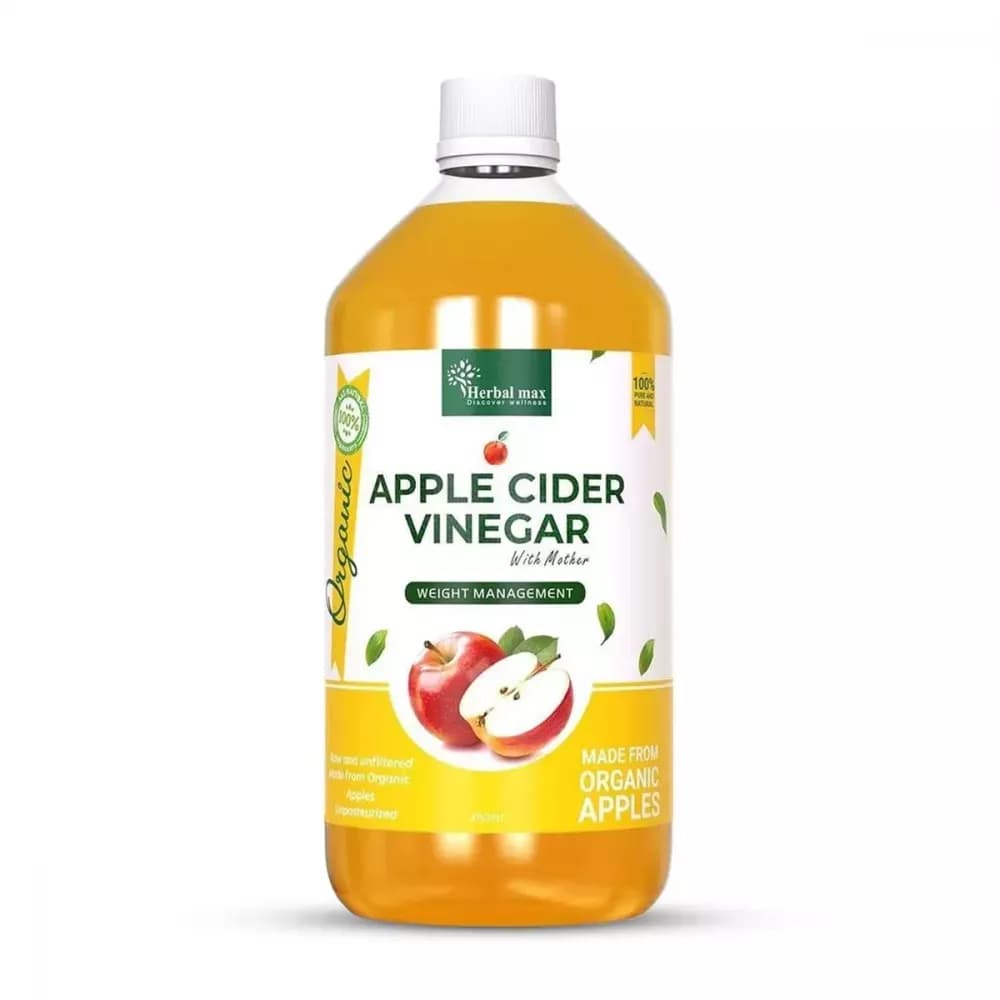 Herbal Max Apple Cider Vinegar With Mother 450 ml bottle