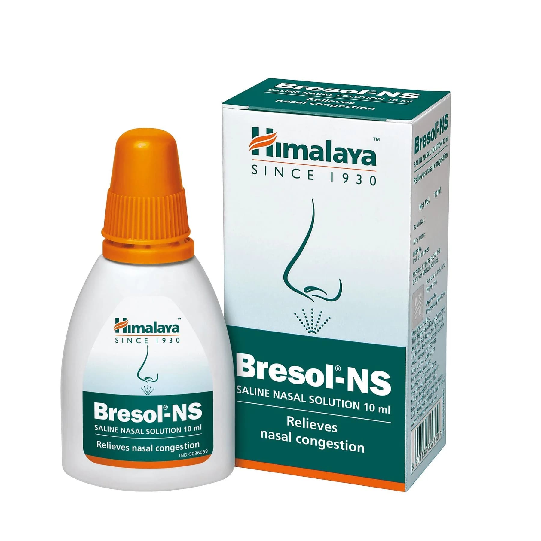 Himalaya bresol ns drops spray 10 ml shopindianproductsa