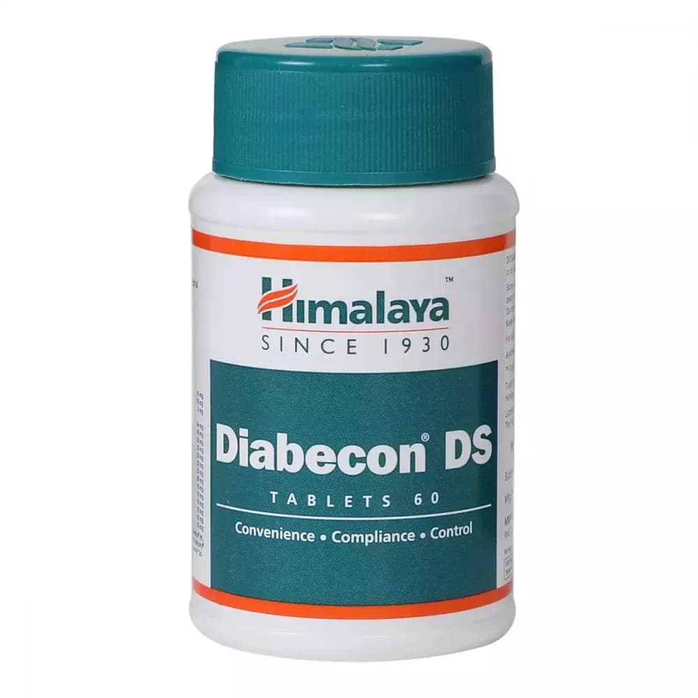 Himalaya Diabecon DS(Double Strength) Tablet bottle