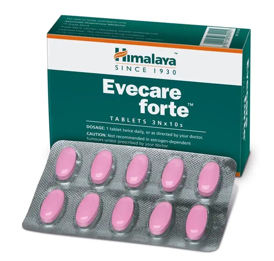 Himalaya evecare forte tablets 10 tablets shopindianproductsa