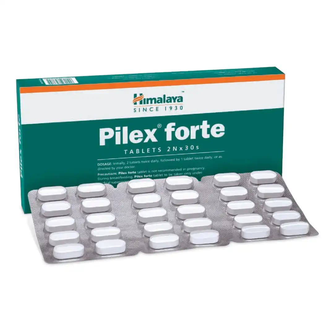 Himalaya pilex forte tablets 30 tablets shopindianproductsa