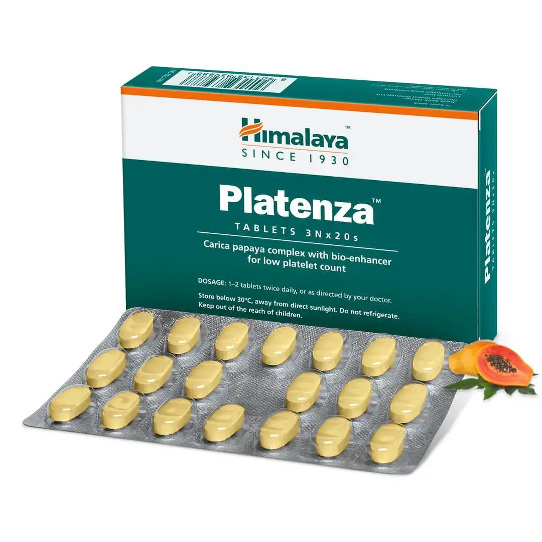 Himalaya platenza tablets 20 tablets shopindianproductsa