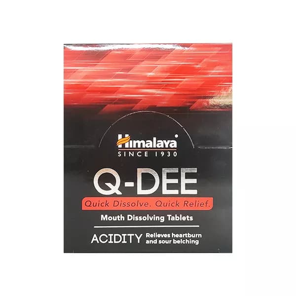 Himalaya Q-DEE Acidity 8 Tablets Main Image