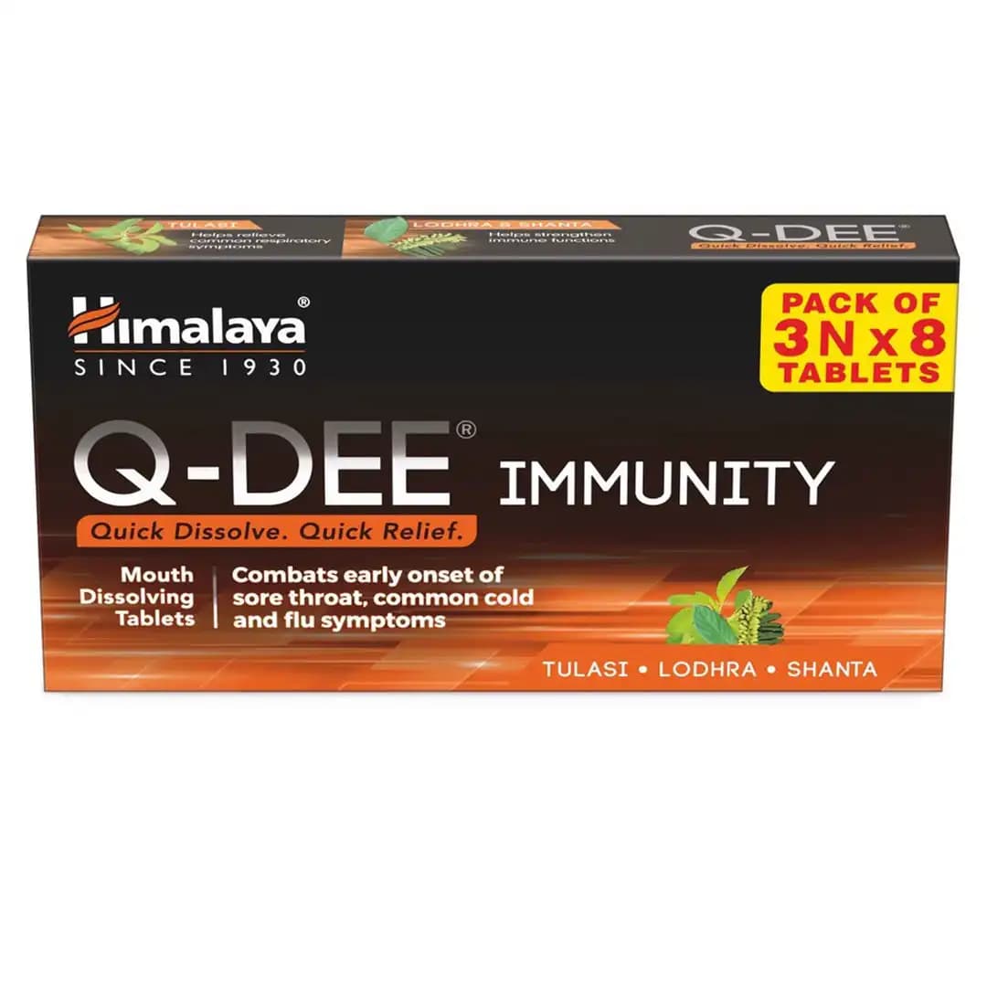 Himalaya q dee immunity pack of 3 24 tablets shopindianproductsa