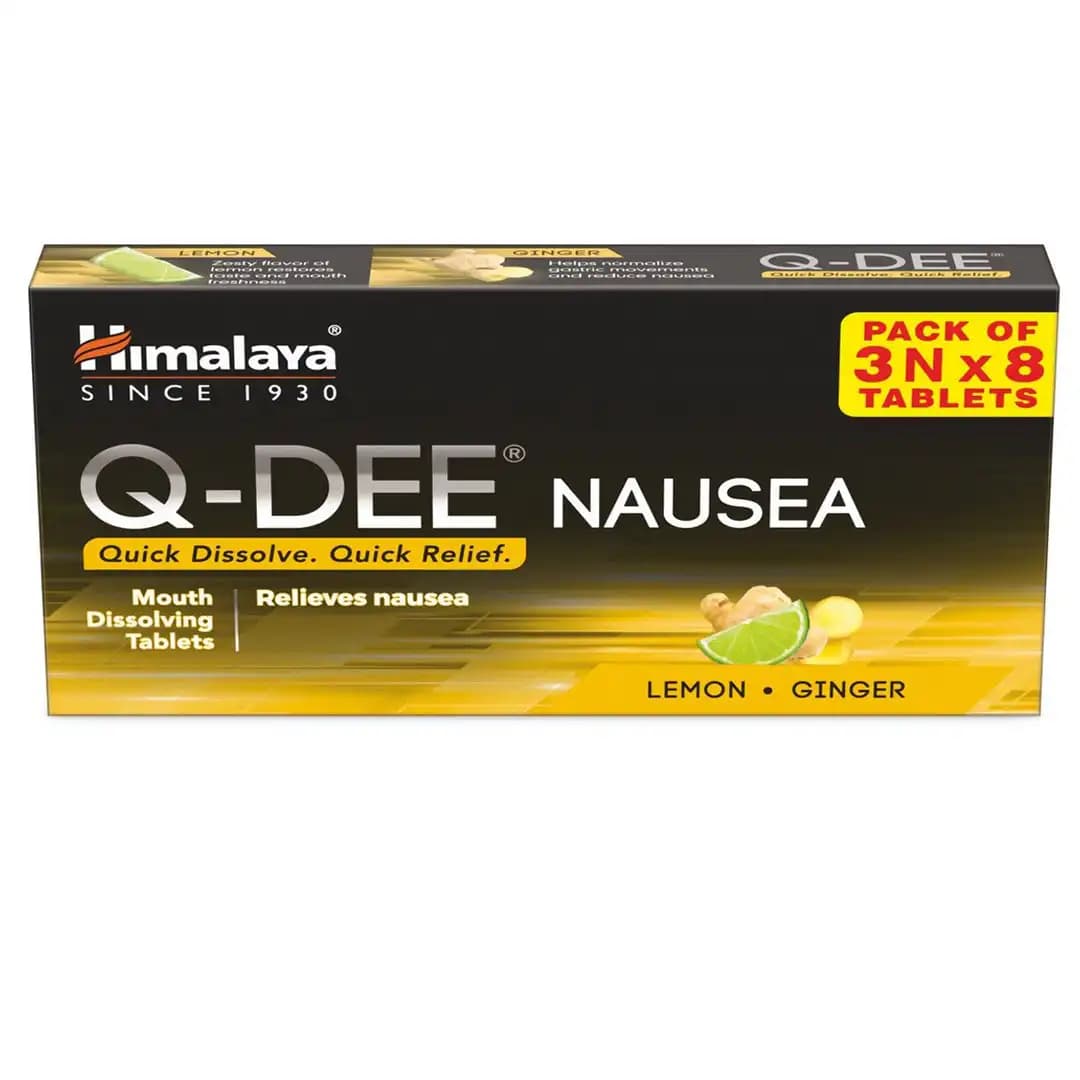 Himalaya q dee nausea 8 tablets shopindianproductsa