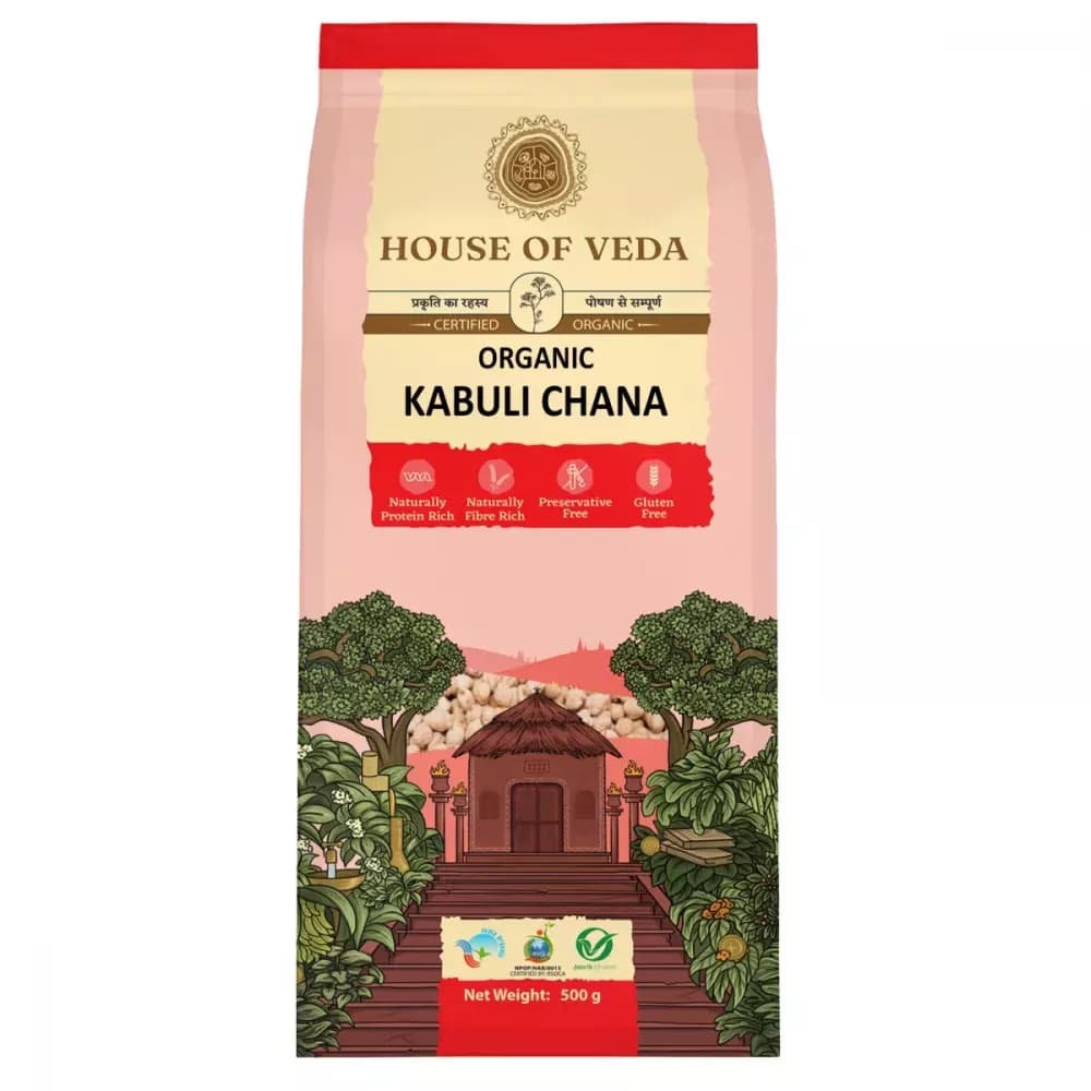 House of Veda Organic Kabuli Chana Main Image