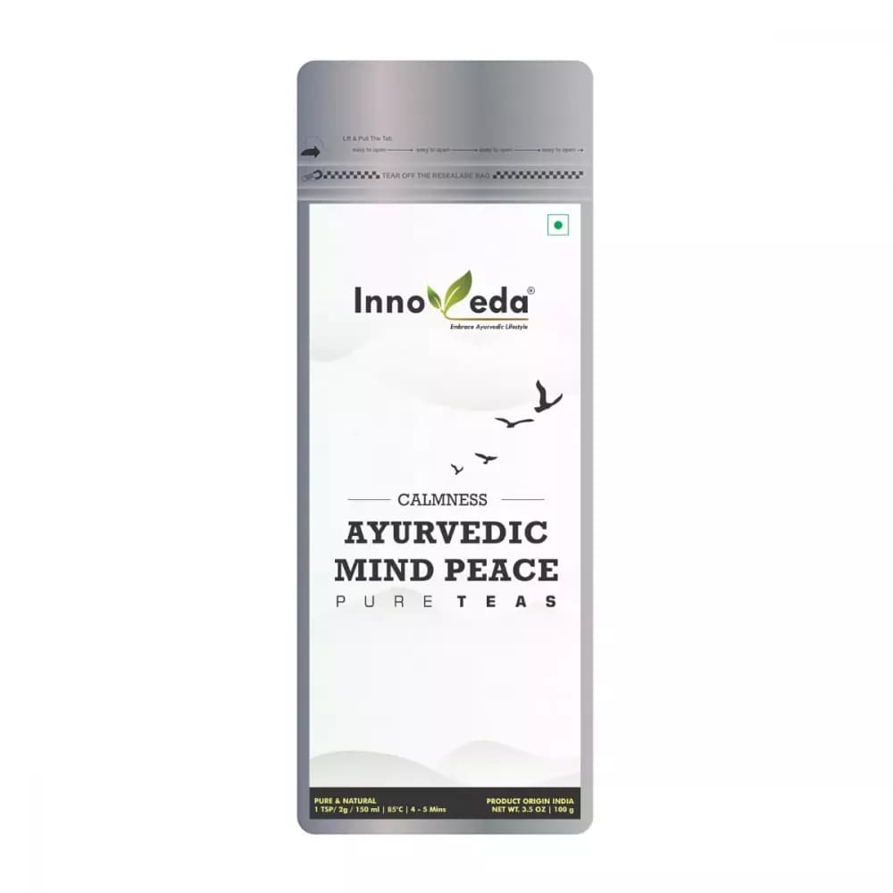 Innoveda Ayurvedic Mind Peace Tea 100 g Powder Main Image