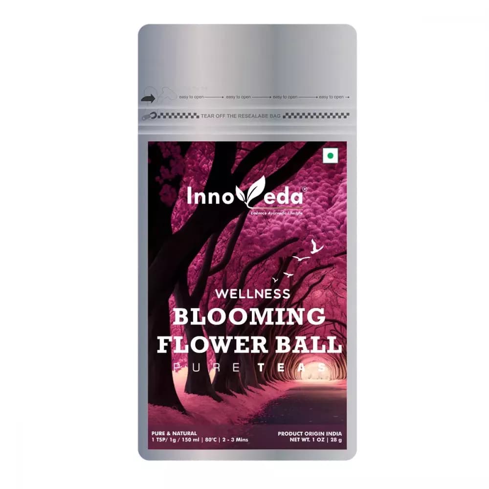 Innoveda Blooming Flower Balls Pure Tea 28 g Powder Main Image