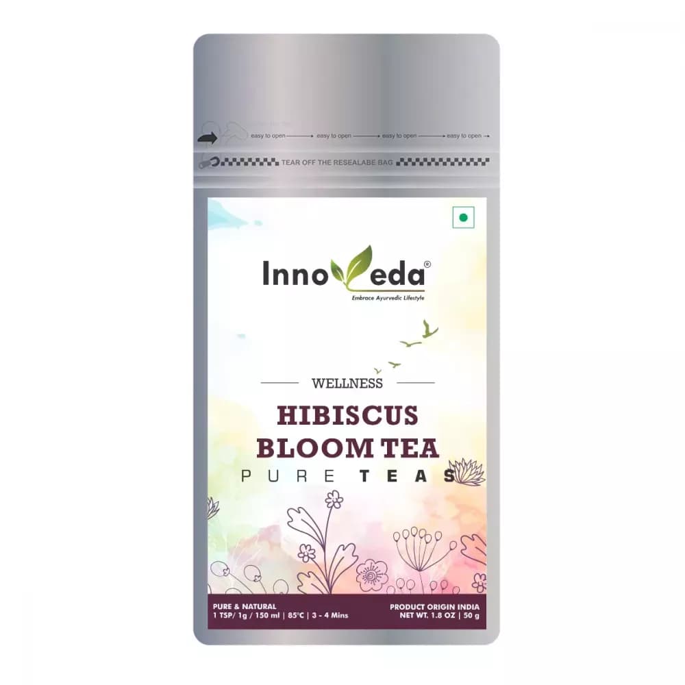 Innoveda Hibiscus Bloom Tea 50 g Powder Main Image