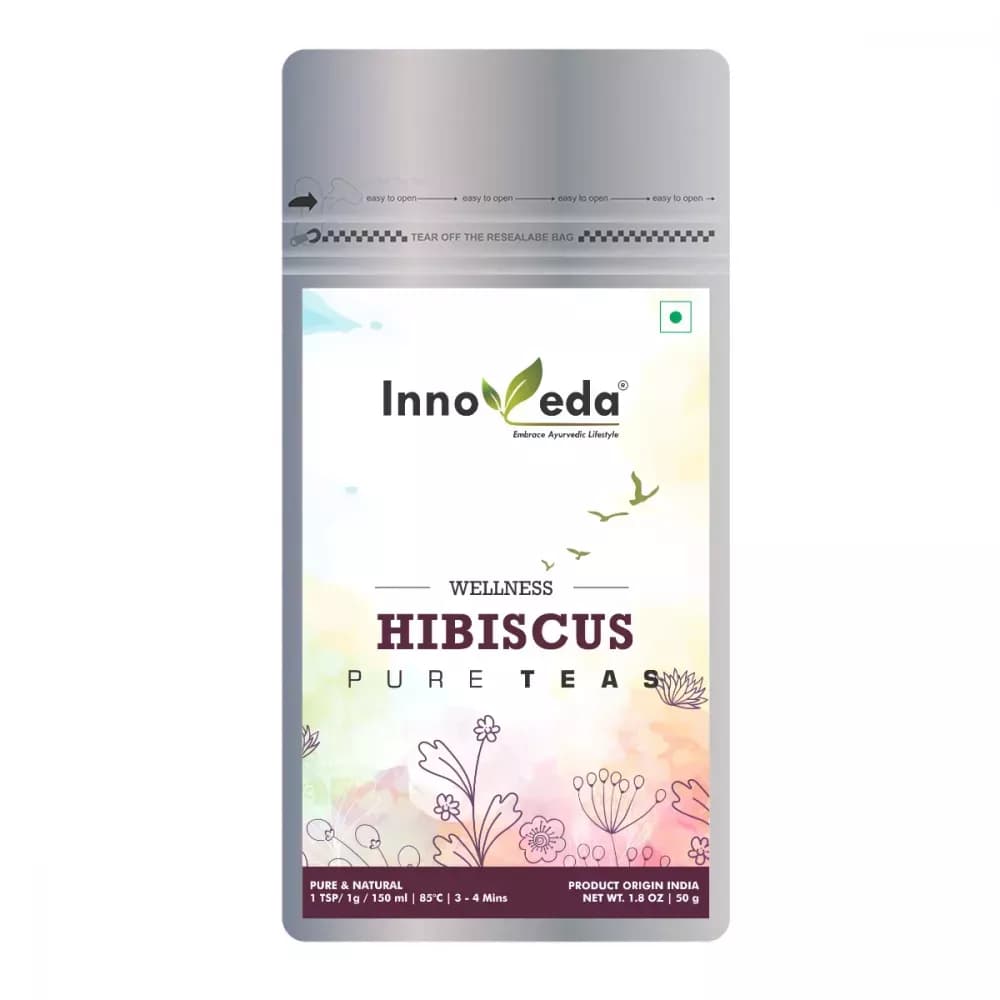 Innoveda Hibiscus Pure Tea 50 g Powder Main Image