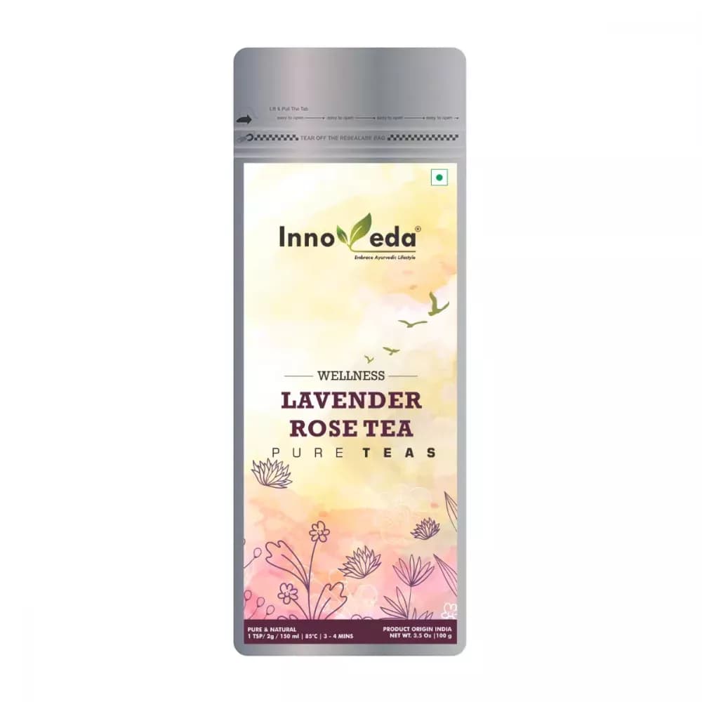 Innoveda Lavendar Rose Green Tea 28 g Main Image