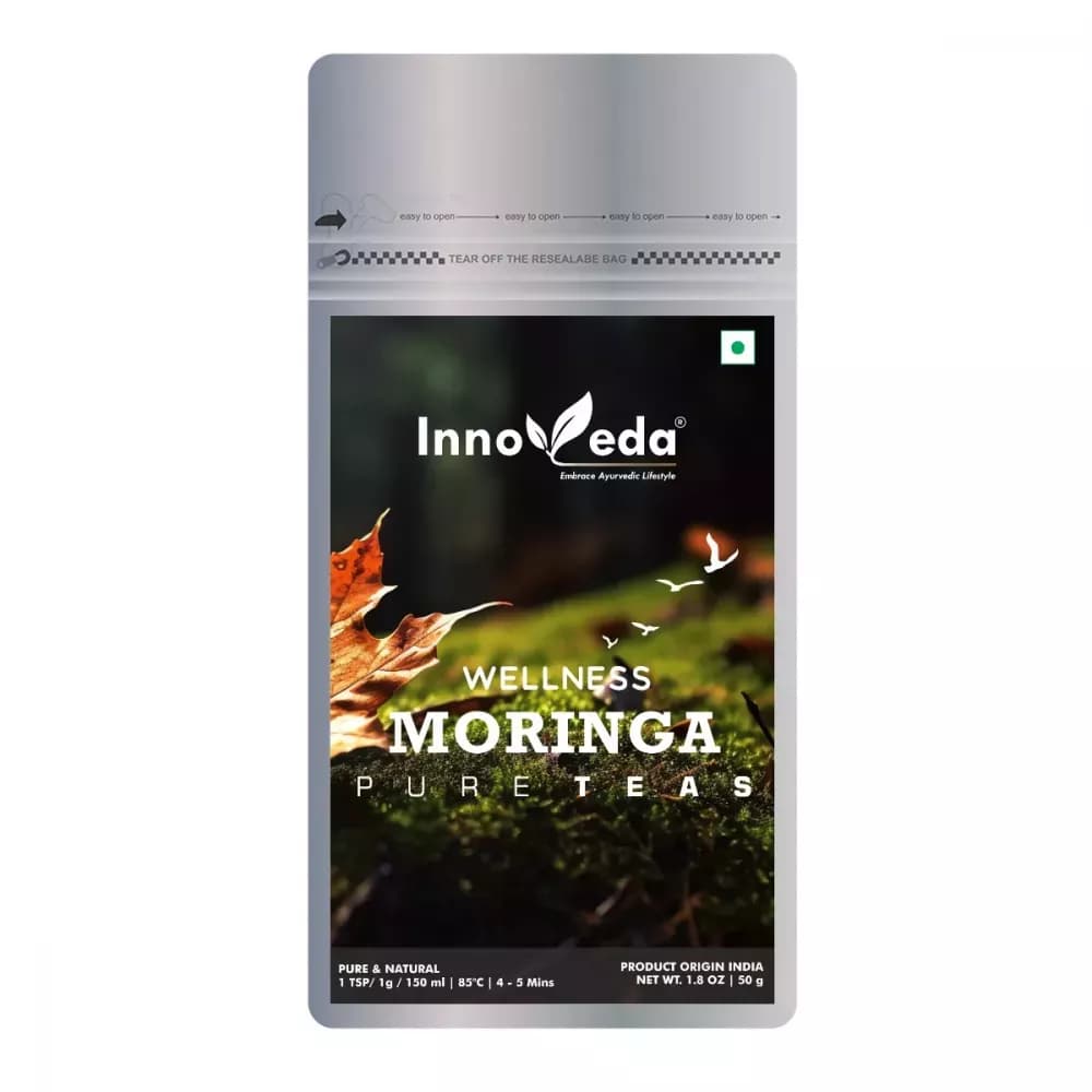 Innoveda Moringa Leaf Tea 50 g Powder Main Image