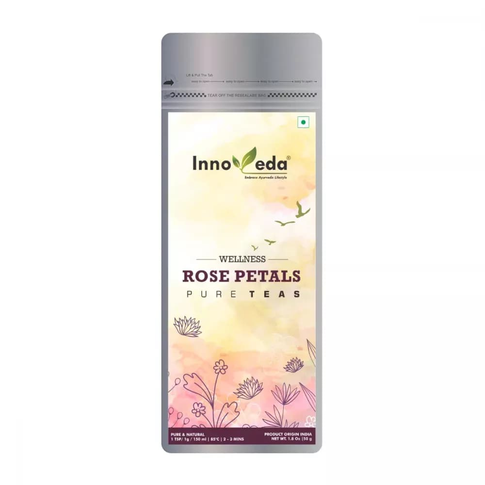 Innoveda Rose Petals Tea 50 g Powder Main Image