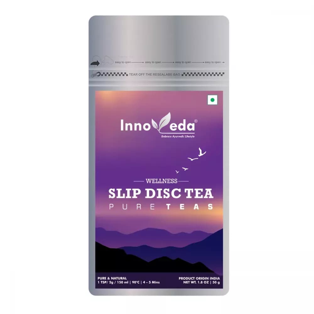Innoveda Slip Disc Tea 50 g Powder Main Image