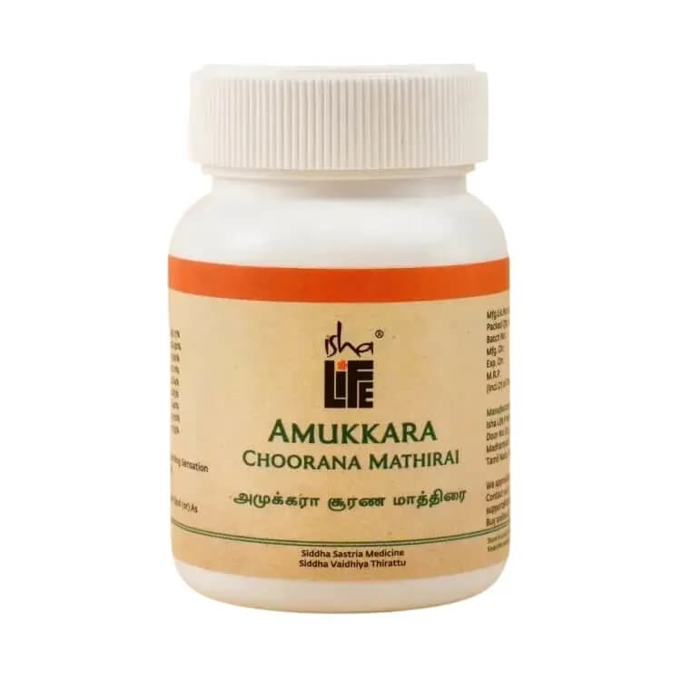 Isha Life Amukkara Chooranam 100 Tablet Main Image