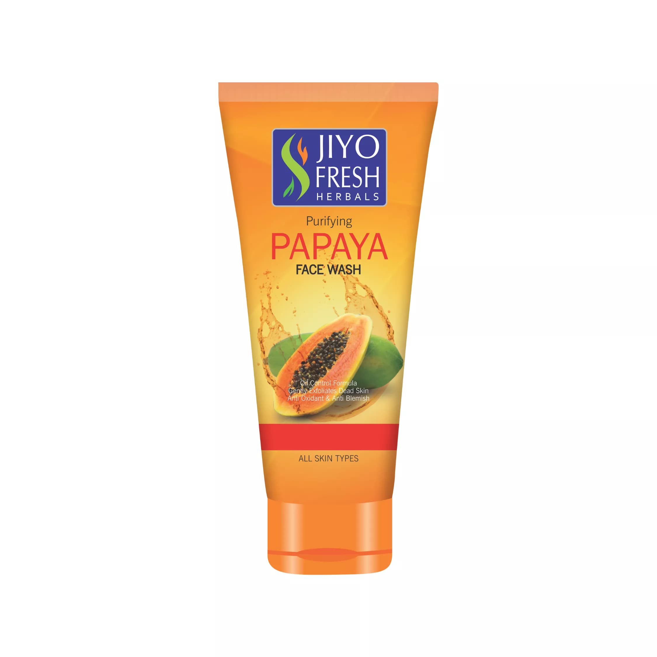 Jiyo Fresh Papaya Face Wash 60 ml Main Image