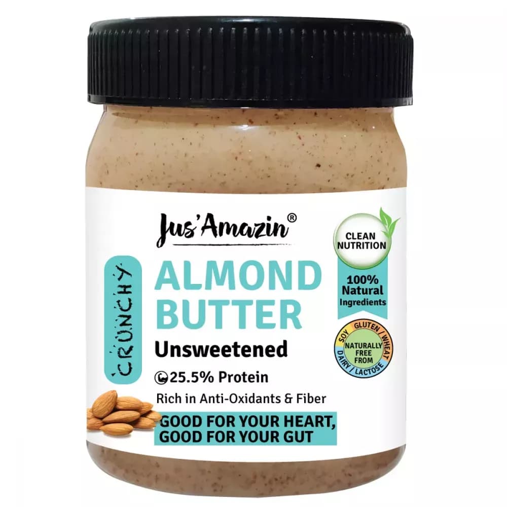 Jus Amazin Almond Butter Creamy 350 g Main Image