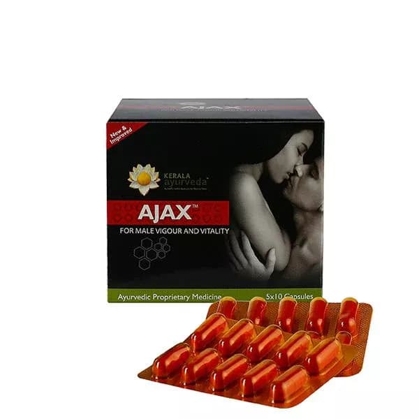 Kerala Ayurveda Ajax 50 Capsules Main Image