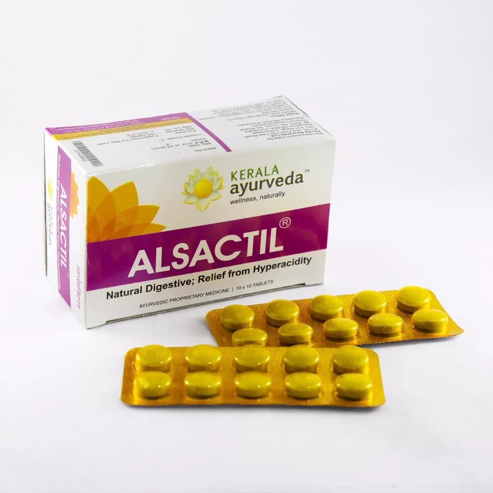 Kerala Ayurveda Alsactil 100 Tablets Main Image