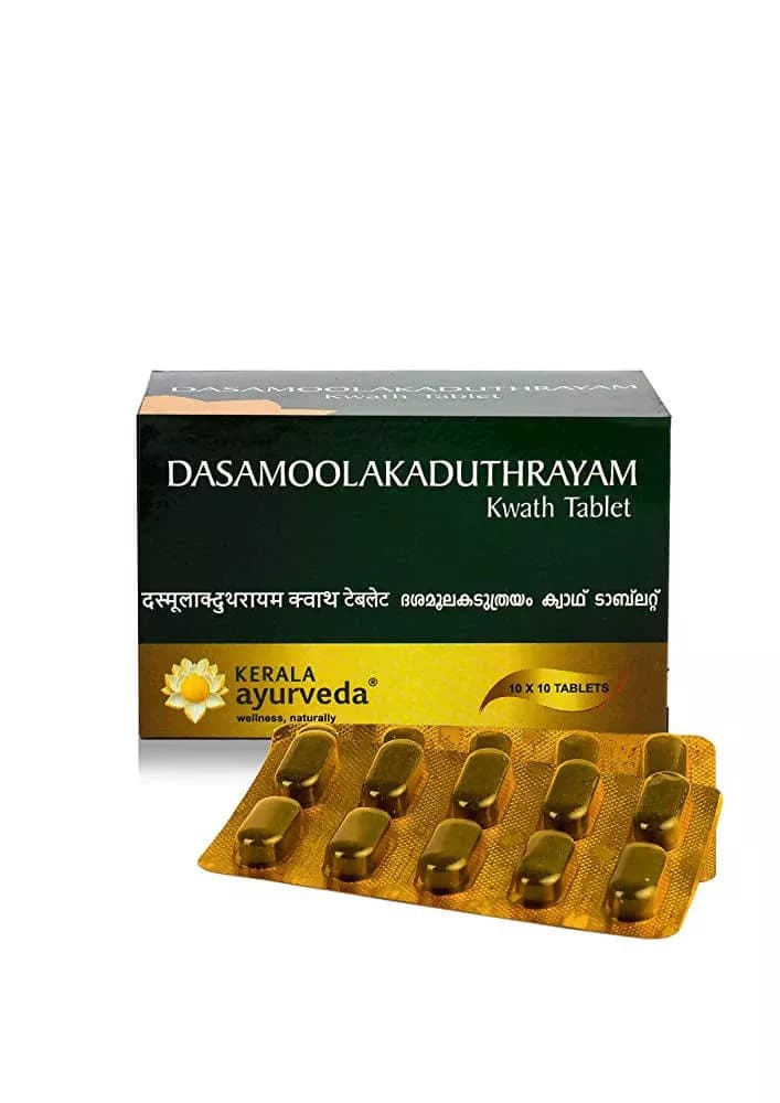 Kerala Ayurveda Dasamoolakaduthrayam Kwath 100 Tablet Main Image