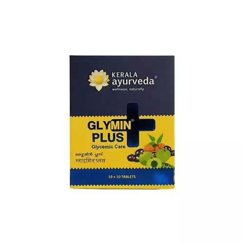 Kerala Ayurveda Glymin Plus 100 Tablets Main Image