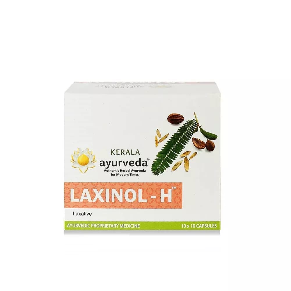 Kerala Ayurveda Laxinol-H 100 Capsules Main Image