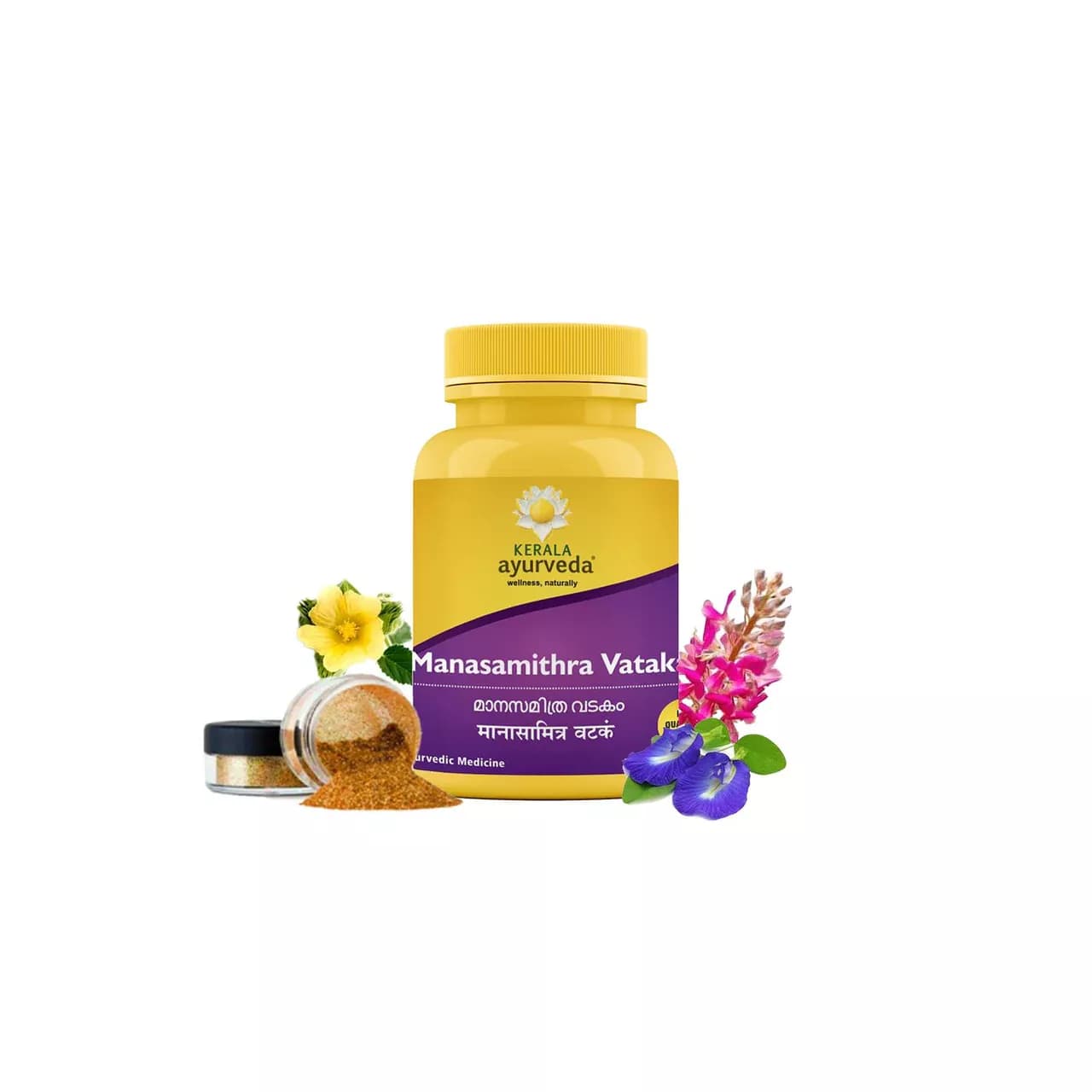 Kerala Ayurveda Manasamithravatakam Gulika 25 Tablets Main Image