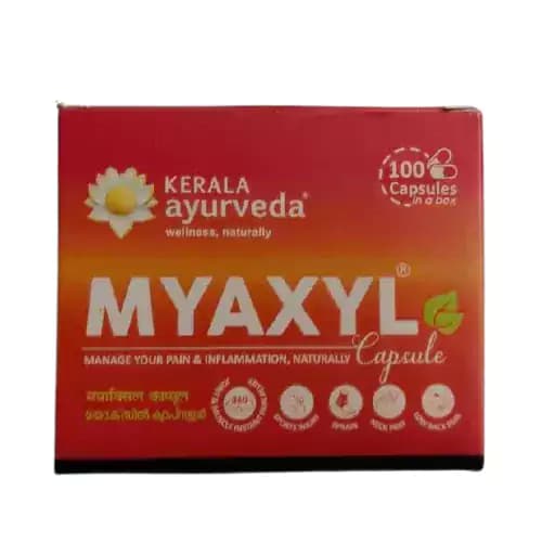 Kerala Ayurveda Myaxyl 100 Capsule Main Image