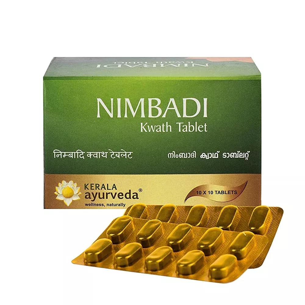 Kerala Ayurveda Nimbadi Kwath 100 Tablet Main Image