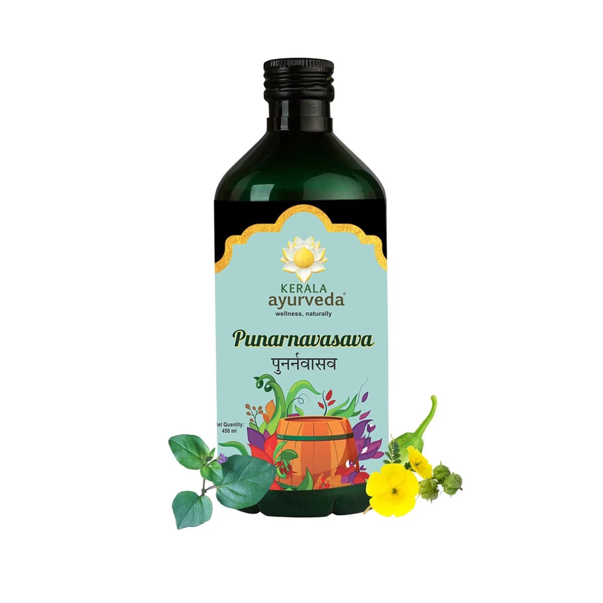 Kerala ayurveda punarnavasava asava 450 ml shopindianproductsa
