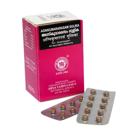 kottakkal AVS Agnikumararasam Gulika 100 Tablets Main Image