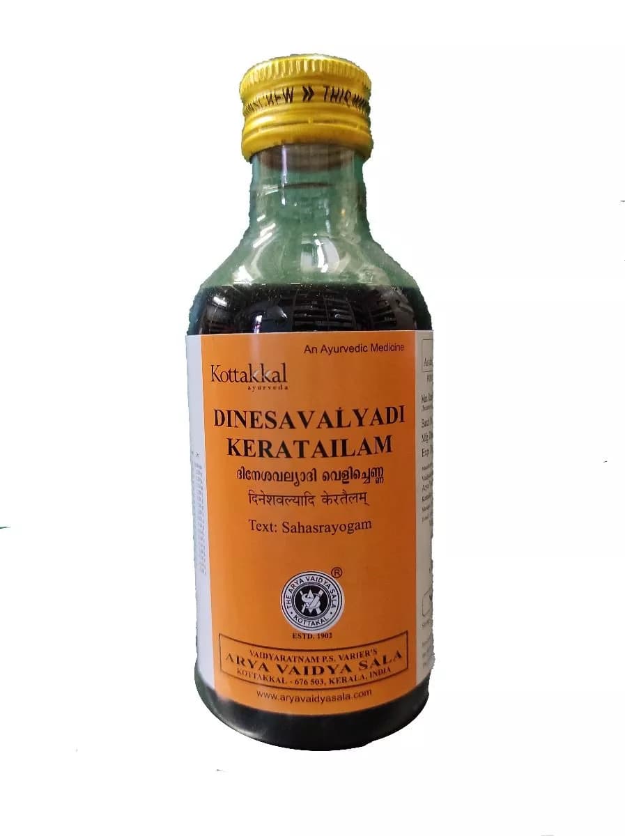 kottakkal AVS Dinesavalyadi Kera Tailam 200 ml Main Image