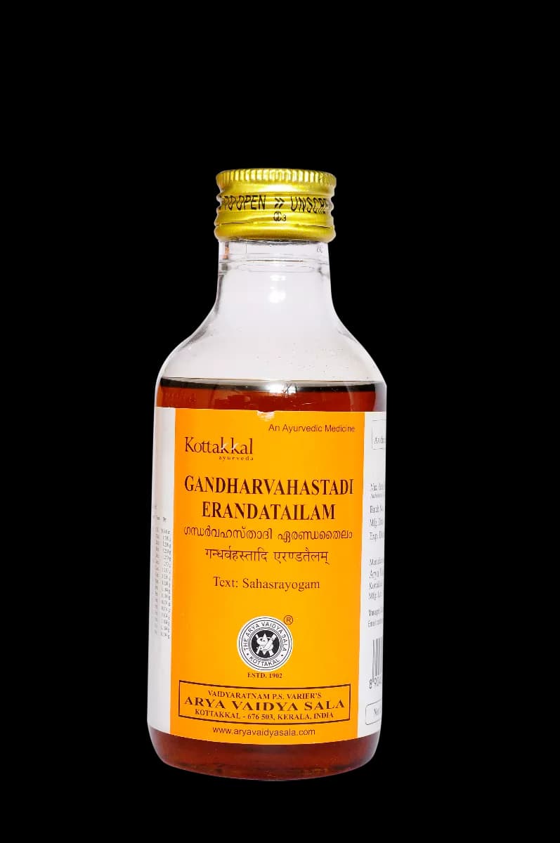 kottakkal AVS Gandharvahasthadi Eranada Tailam 200 ml Main Image