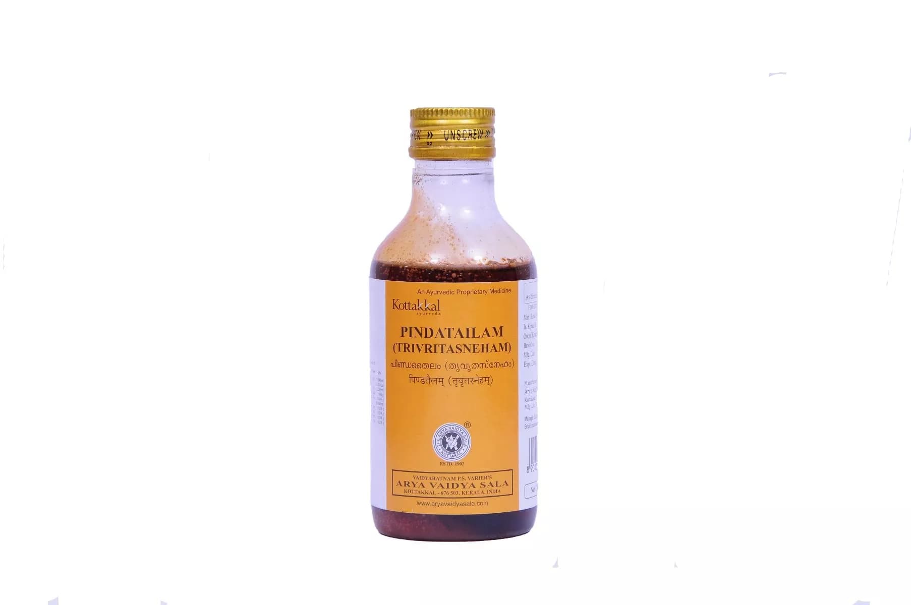 kottakkal AVS Pinda Tailam 200 ml Main Image
