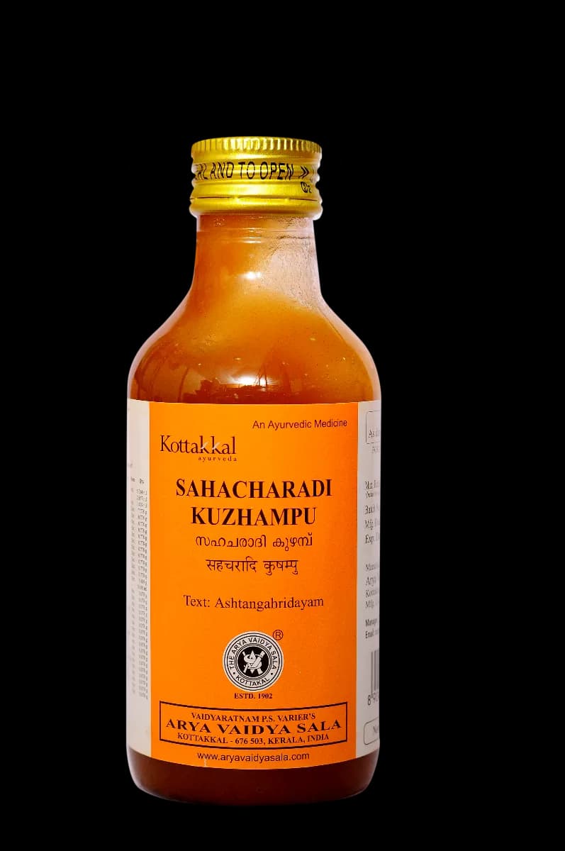 kottakkal AVS Sahacharadi Kuzhampu 200 ml Main Image