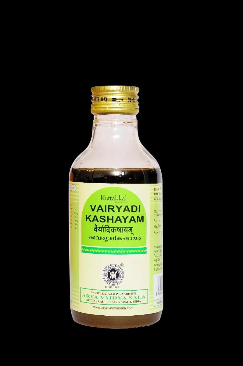 kottakkal AVS Vairyadikashayam 200 ml Main Image