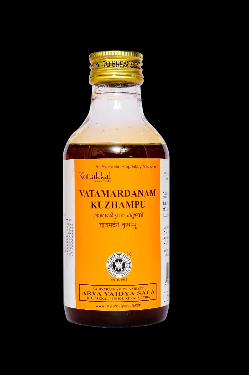 kottakkal AVS Vatamardhanam Kuzhampu 200 ml Main Image