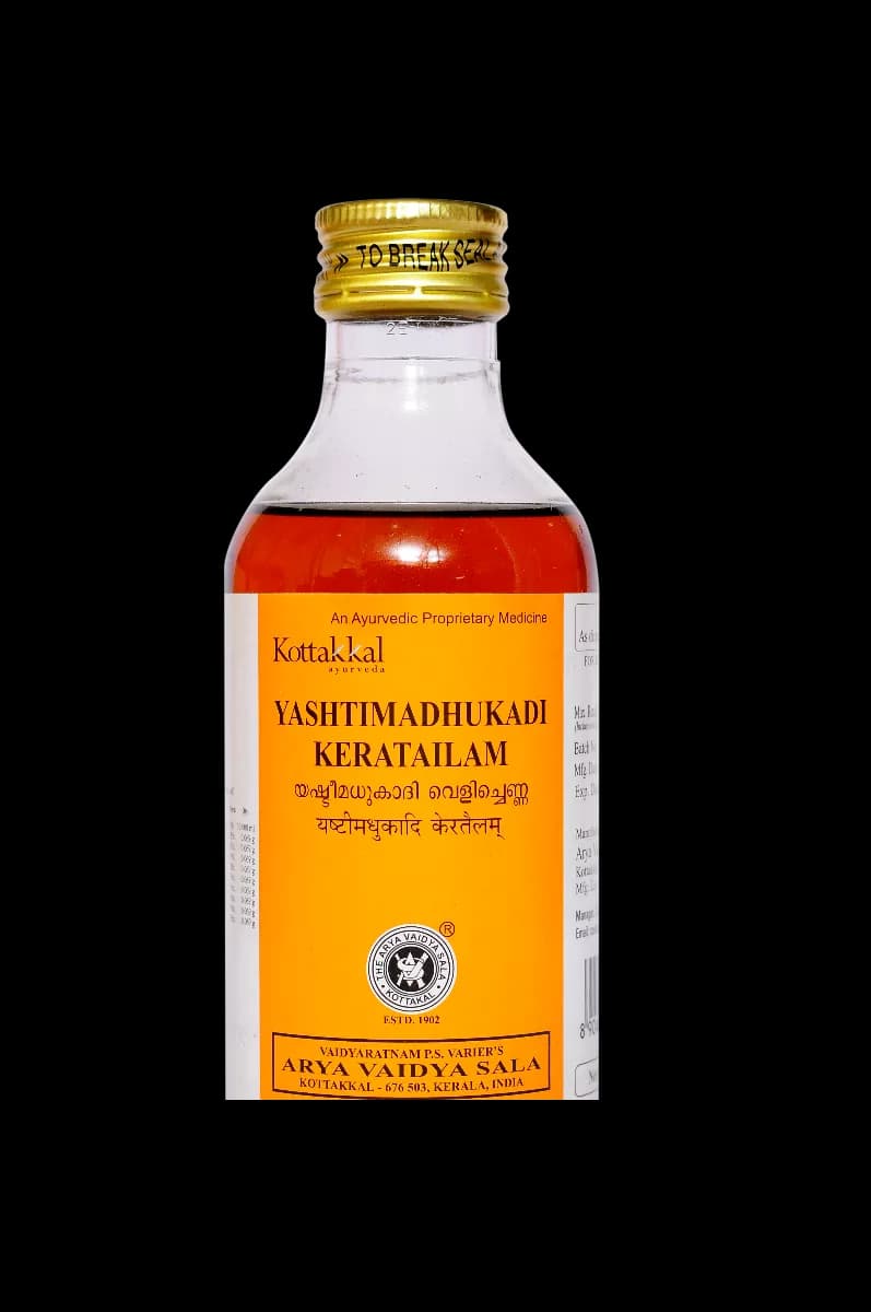 kottakkal AVS Yashtimadhukadi Kera Tailam 200 ml Main Image