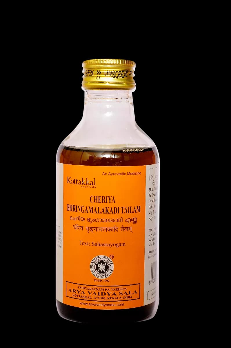 kottakkal AVS Cheriya Bhringamalakadi Tailam 200 ml Main Image