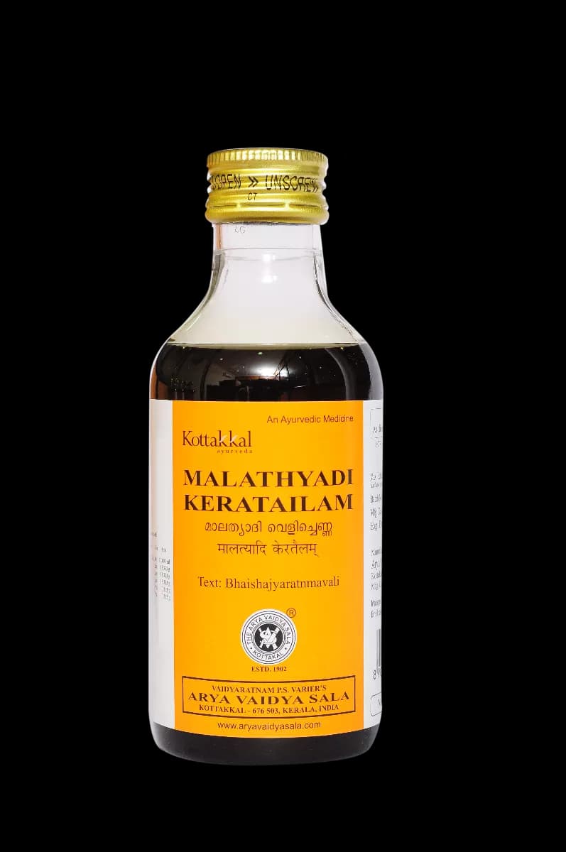 kottakkal AVS Malatyadi Kera Tailam 200 ml Main Image