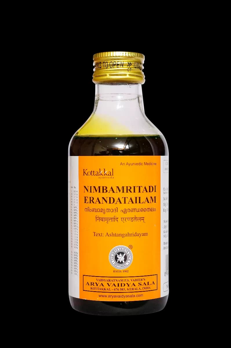kottakkal AVS Nimbamritadi Eranda Tailam 200 ml Main Image