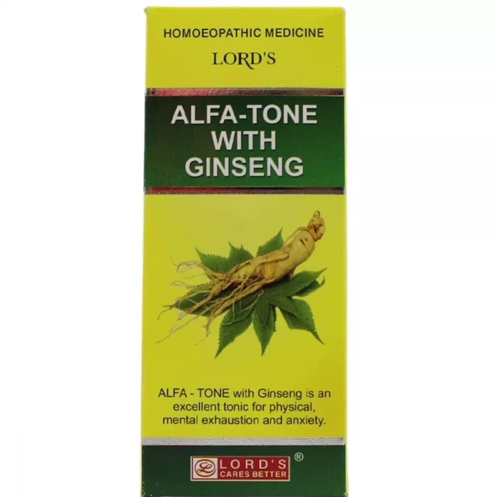 Lord's Alfa-Tone With Ginseng Tonic 180 ml Main Image